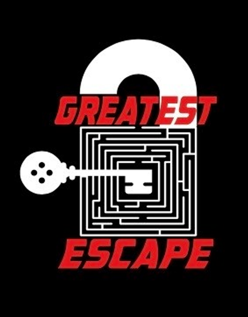 Greatest Escape lock and key maze logo